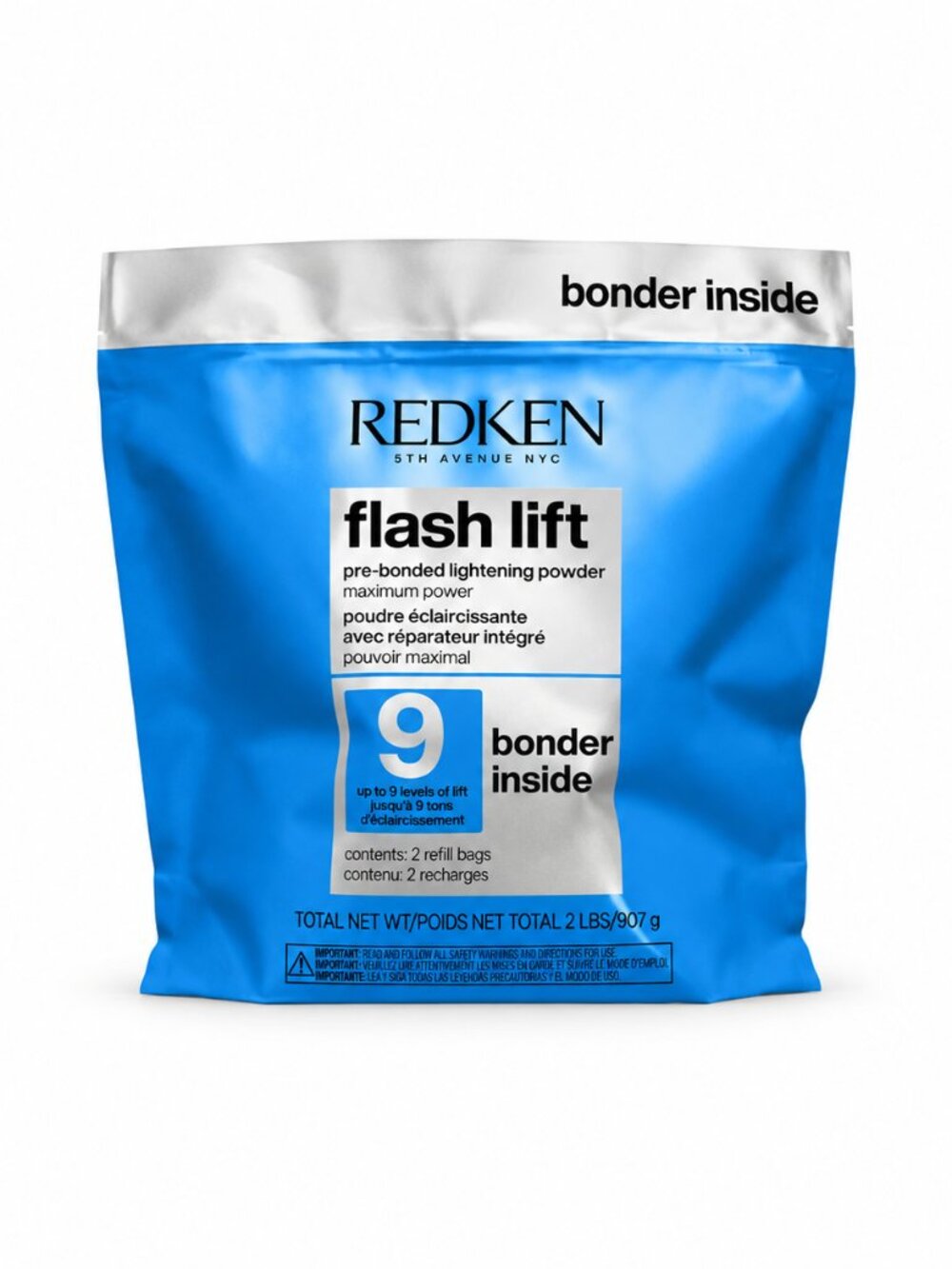 Redken Flash Lift 9 Bonder Inside Lightener – 2 lb Refill Pack